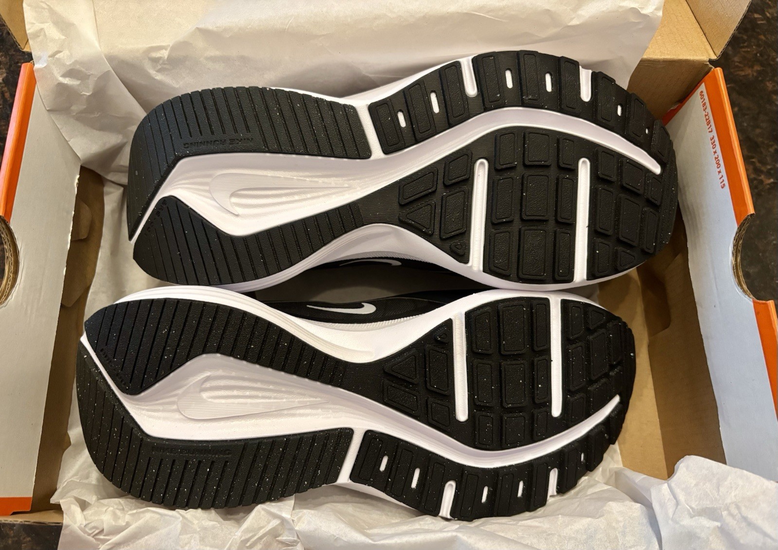 Nike Downshifter 14 Black Anthracite Wolf Grey White IB1895-002