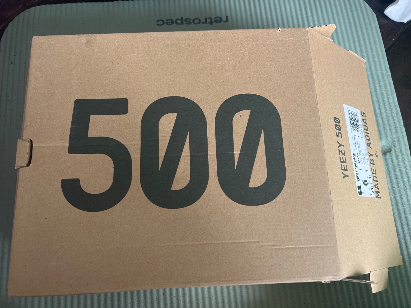 adidas Yeezy 500 High Mist Stone size 6 BRAND NEW IN BOX!!