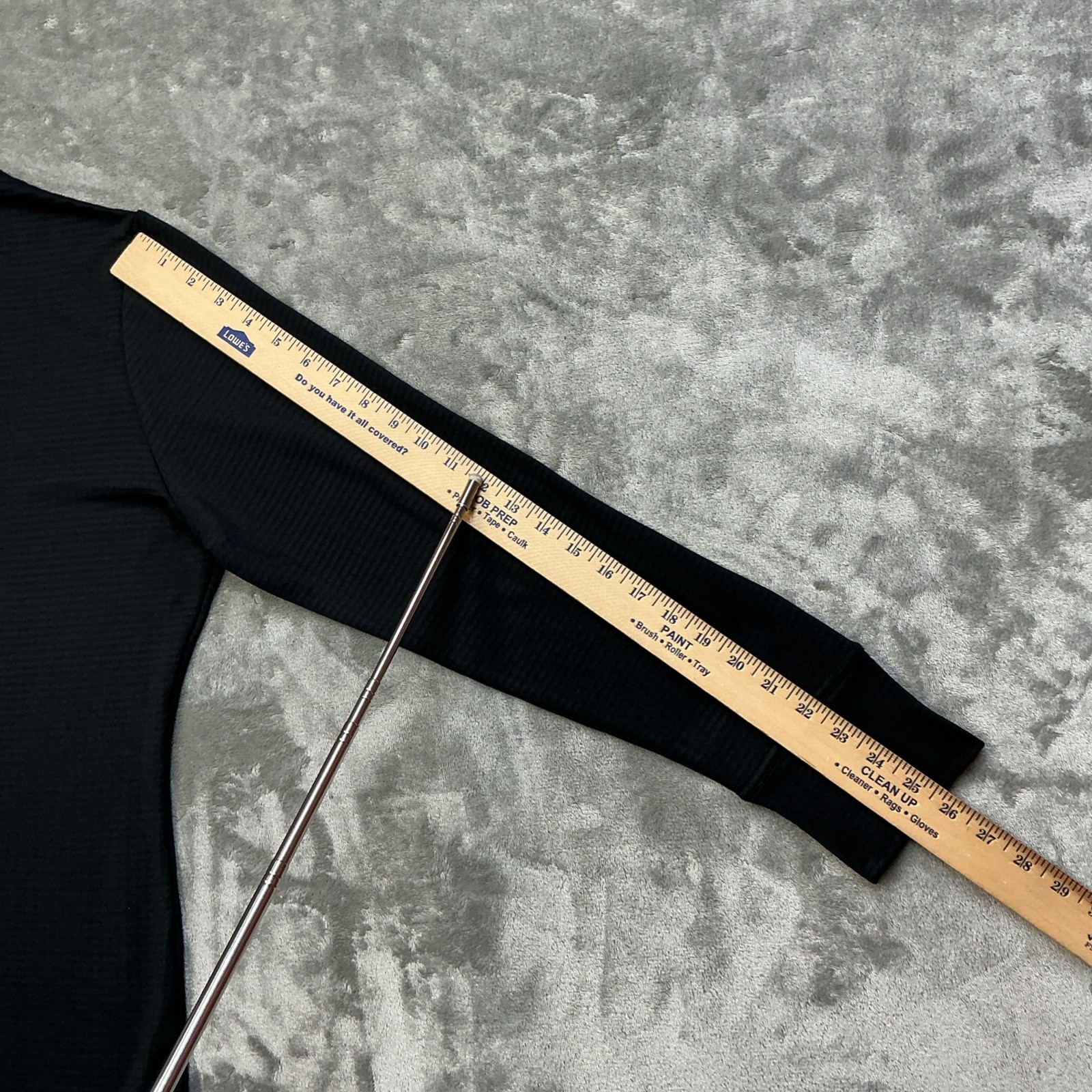 Free Country Force Grid Fleece Base Layer shirt womens XL long sleeve hiking blk