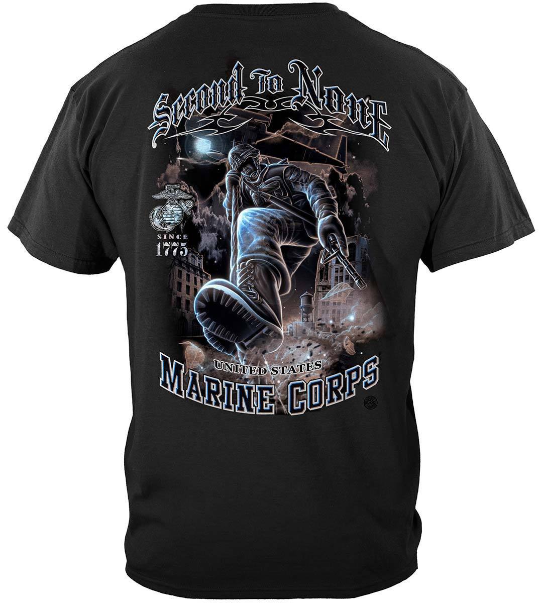 U.S.M.C. Second To None Shirts & Hoodies