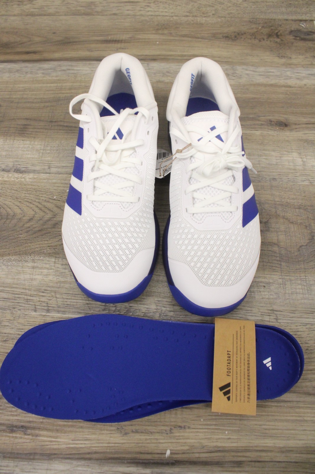 Adidas White Dropset 4 Training Shoes Sz 10.5