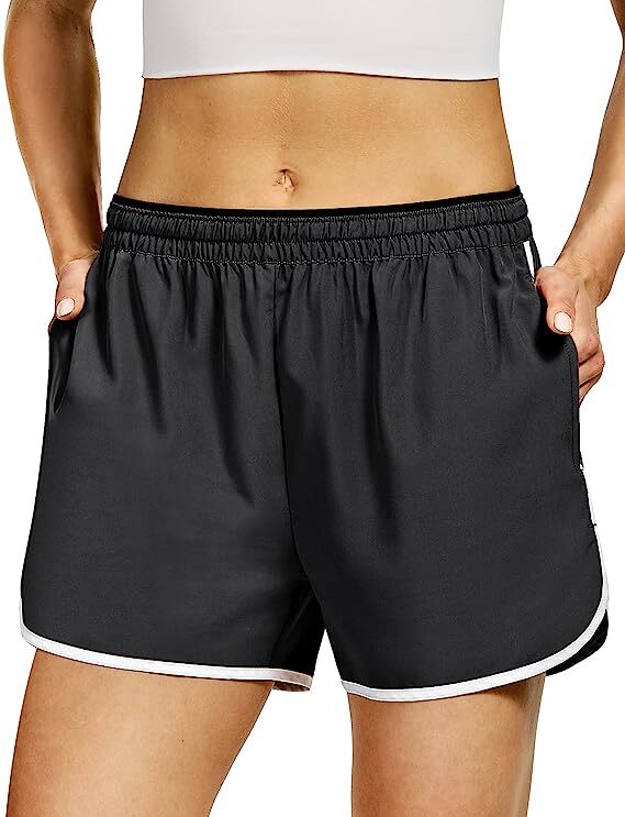 Women Running Gym Shorts Lounge, Workout , Yoga, or School. Comfy with Pockets