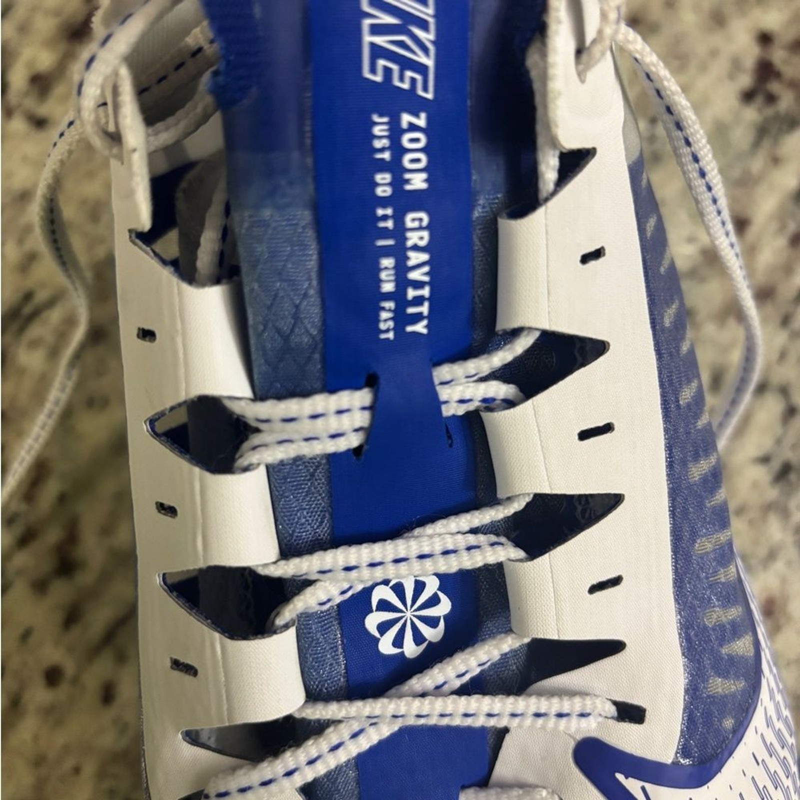 NIKE ZOOM GRAVITY BLUE MENS RUNNING SHOES TRAINER SIZE 11.5