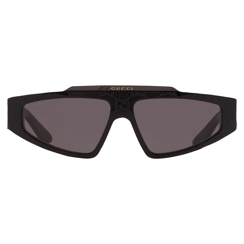 Gucci Grey Browline Unisex Sunglasses