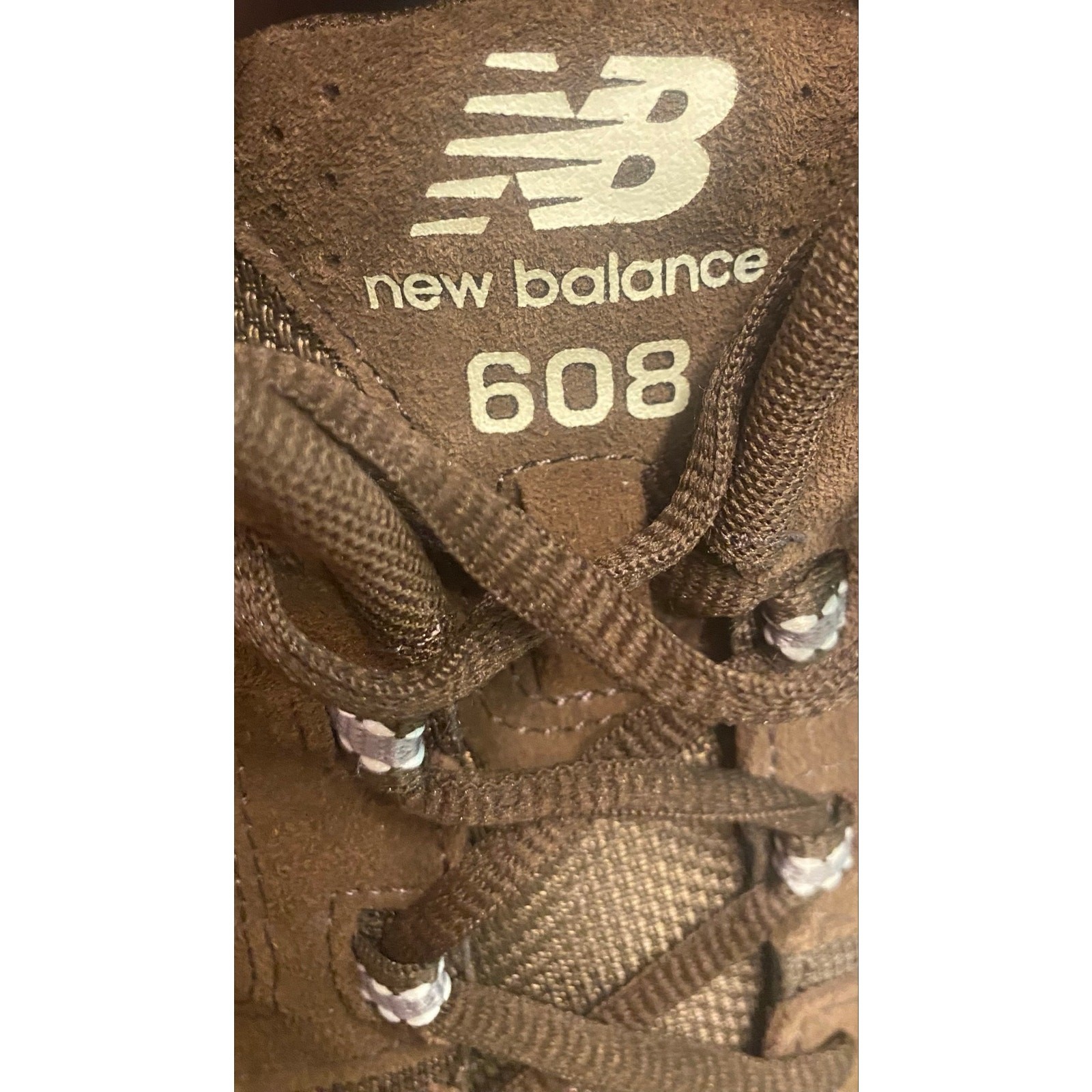 New Balance 608 MX608UB5 Brown Suede Walking Shoes Men’s 12 ABZORB Comfort Dad