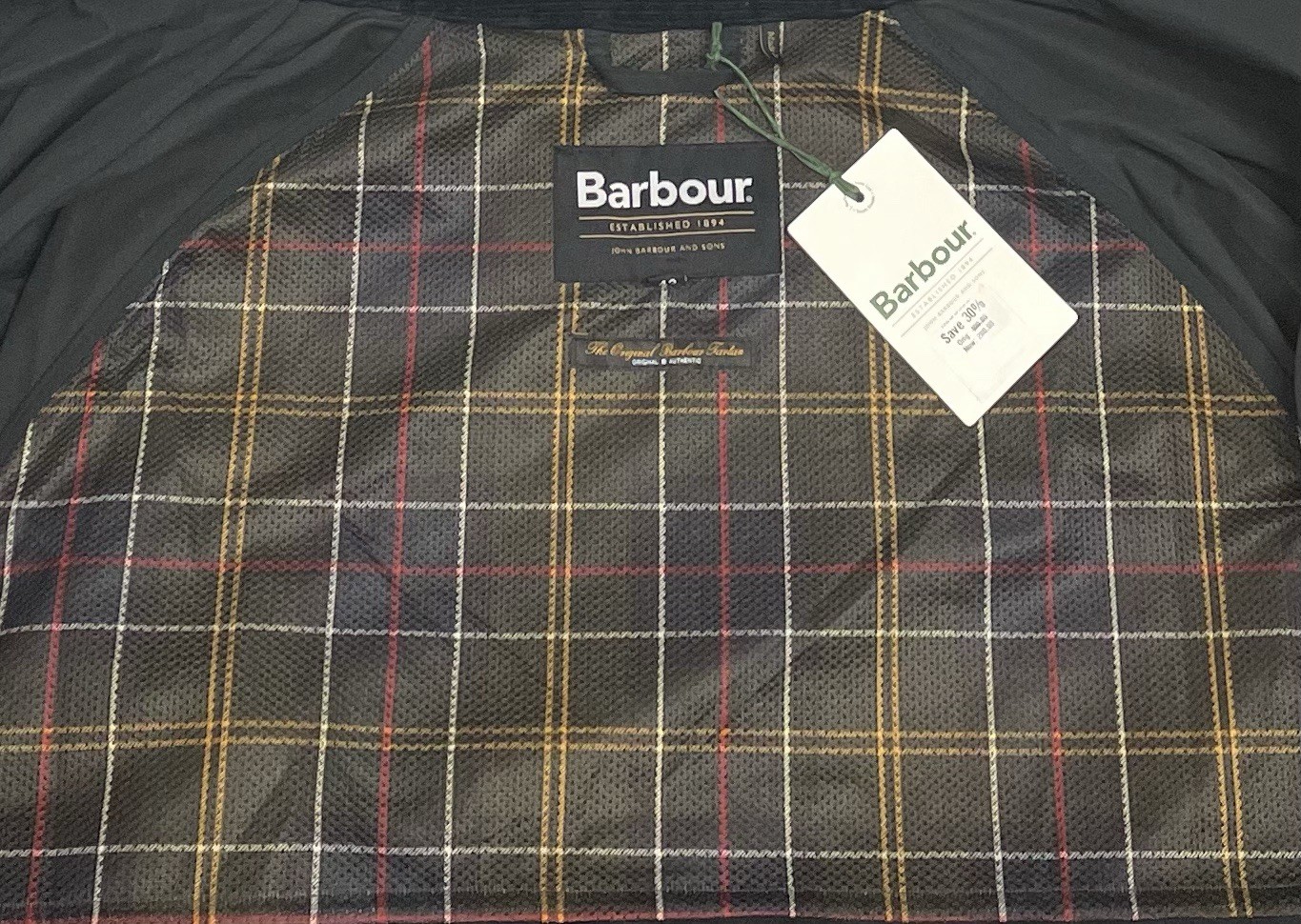 BARBOUR SiZE 42 = L/XL OS TRANSPORTER CASUAL JACKET NAVY BLUE NEW NWT $400.00