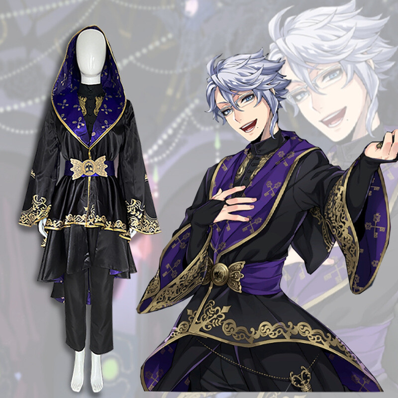 Twisted Wonderland Riddle Rosehearts Cosplay Costume Uniform Halloween Cosplay