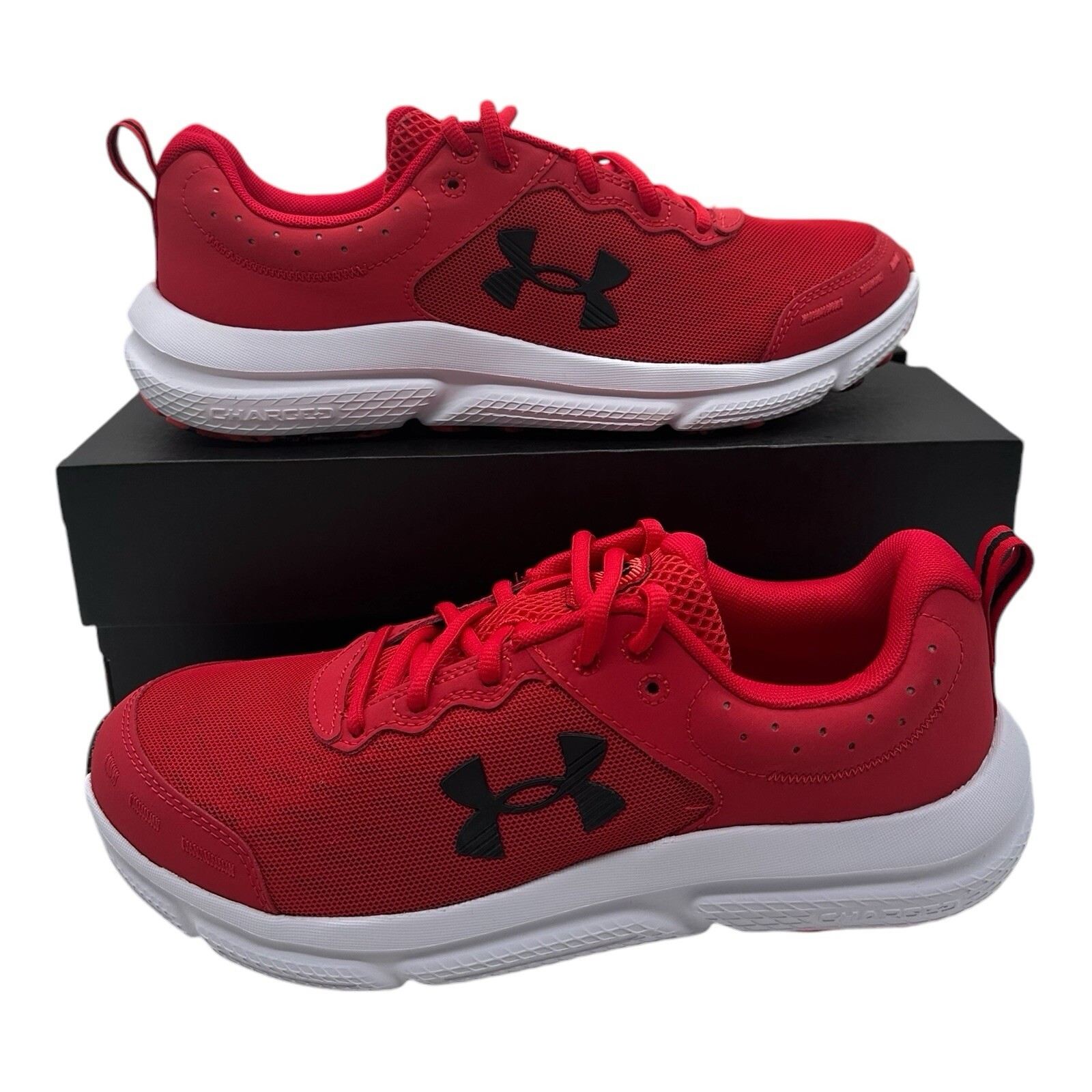Under Armour UA Charged Assert 10 Running Shoes Men’s Size 10 Red Training