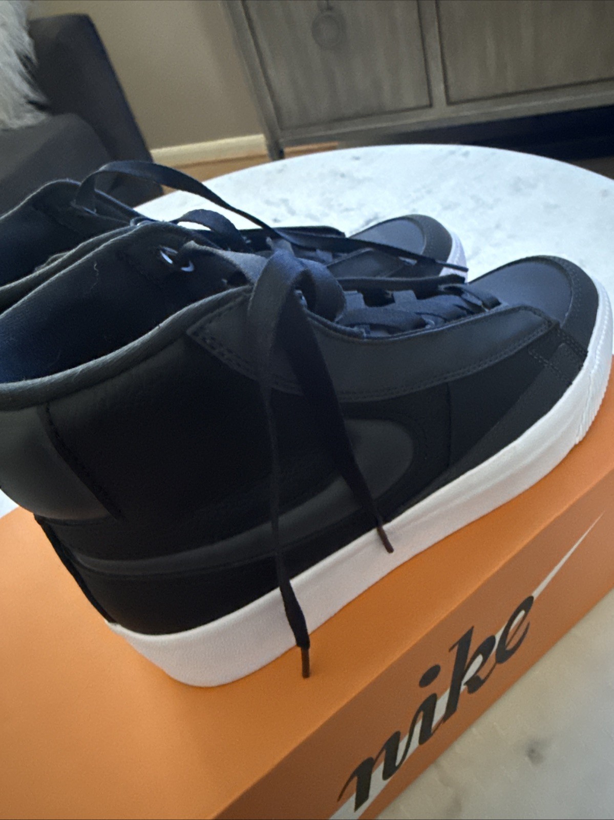 Size 7 – Nike Blazer Victory Mid Black Off Noir W