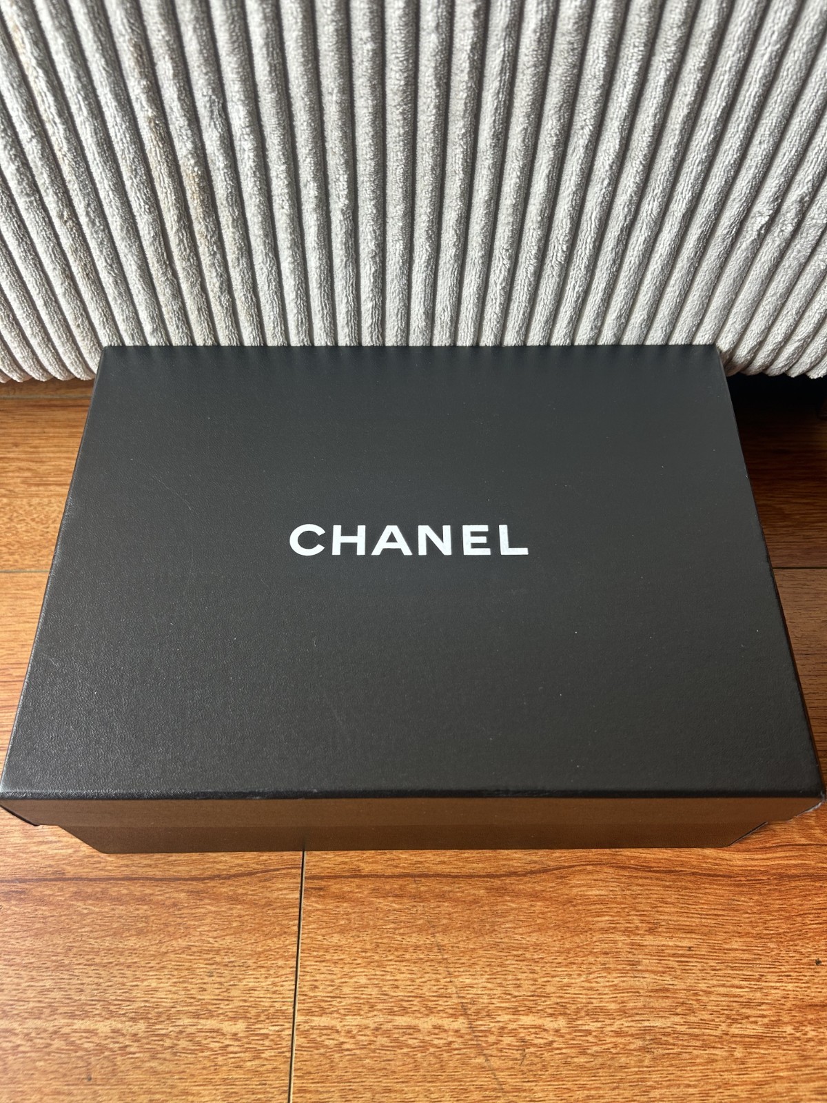 Chanel CC Logo Slip on Espadrilles in Black EU 37 US 7
