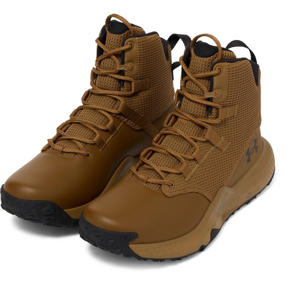 Under Armour 3028316 Men’s Micro G Stellar Mid 6″ Tactical Duty Boots, Coyote