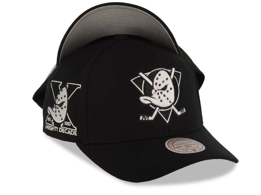 Mens Mitchell & Ness NHL PANDA PRO SNAPBACK VINTAGE DUCKS