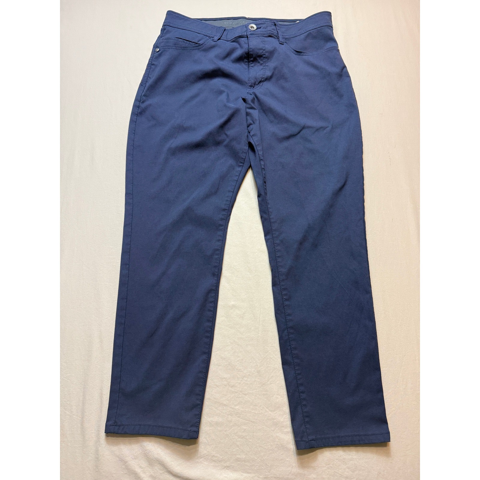 Weatherproof Vintage Mens Navy Blue Stretch Utility Pants 34×30 1720722