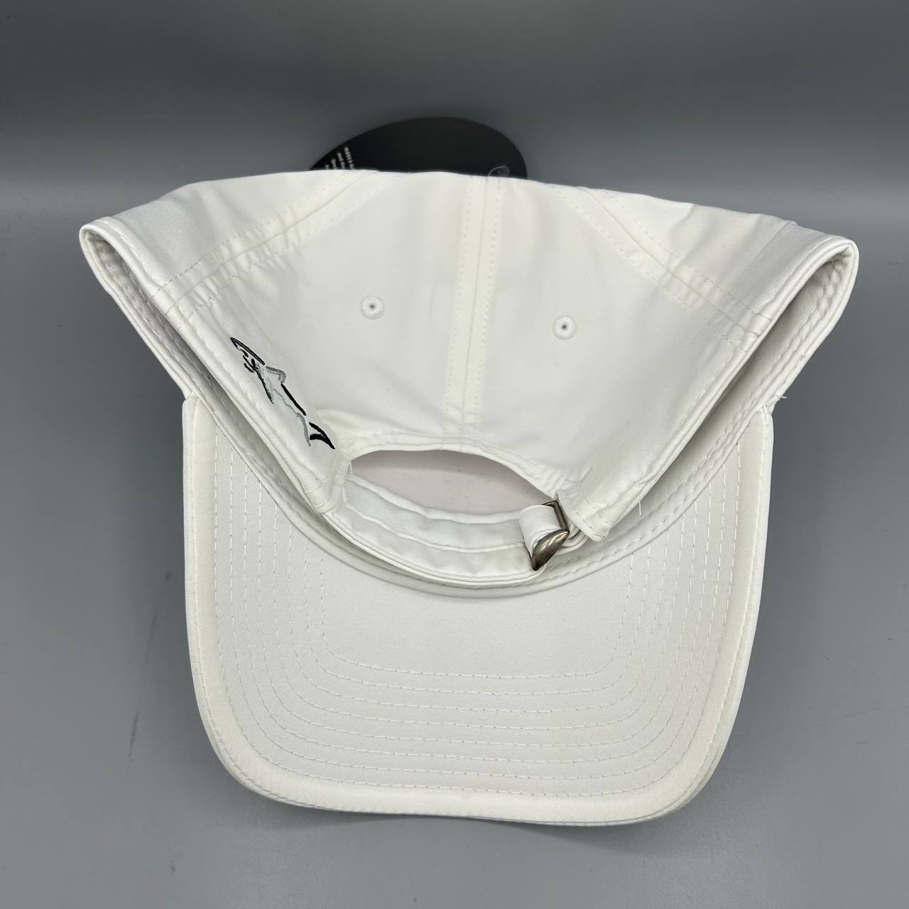 Greg Norman Golf Hat Men White Embroidered Strap Back Cap New