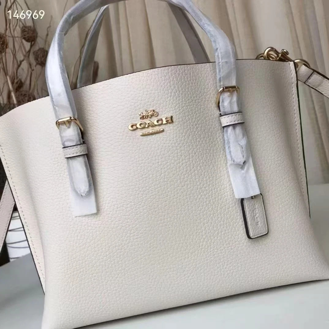 Coach C4084 IMF2L MOLLIE TOTE 25 2Way White Shoulder Bag New Outlet