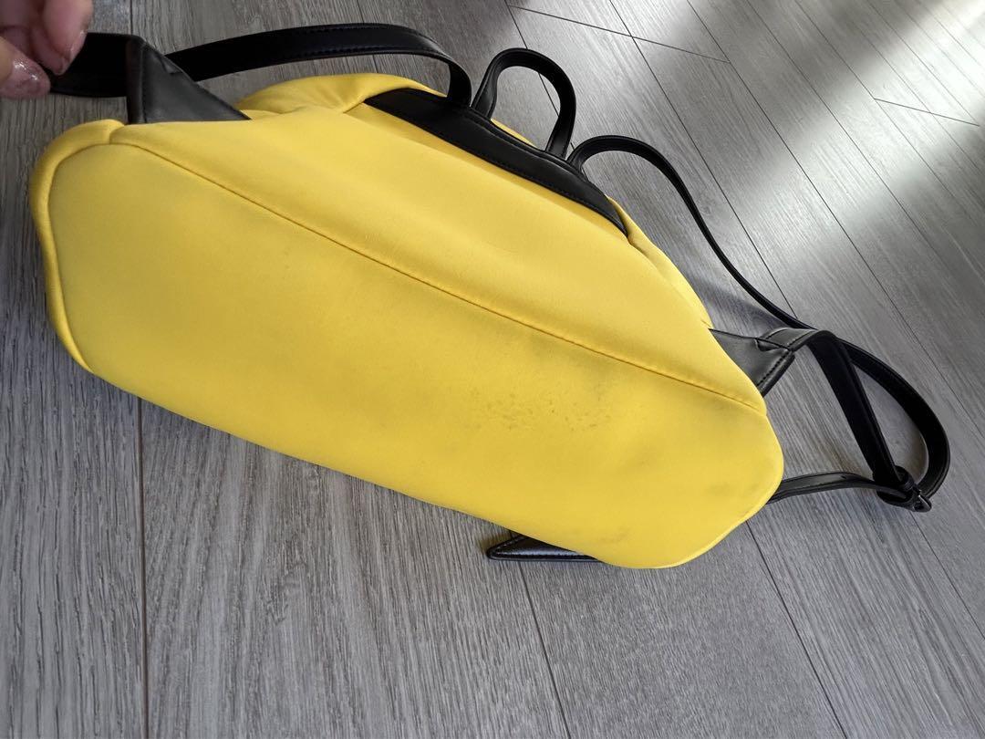 Samantha Thavasa x Pokemon Backpack Yellow W10.2xH11.4 in. Strap: 27~33.3″