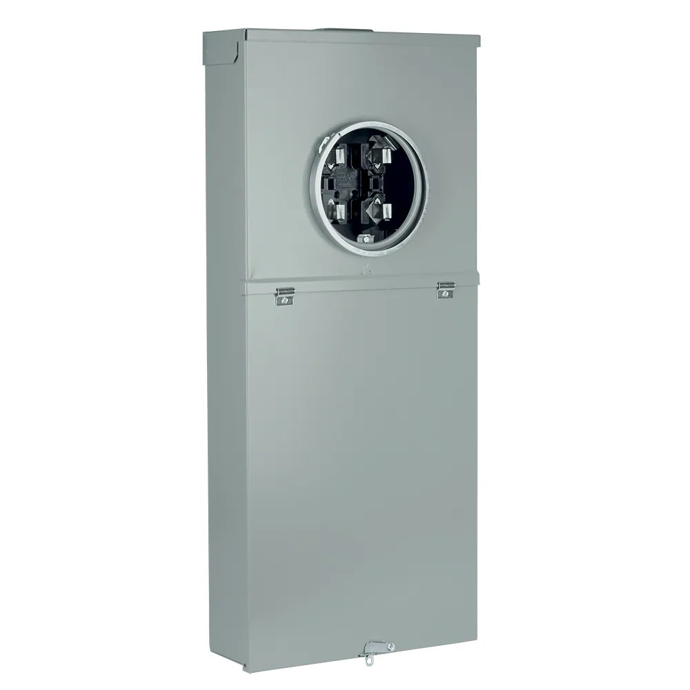 ABB ReliaHome 200 -Amp 8 -Spaces 16 -Circuit Outdoor Main Breaker Meter Co|13603