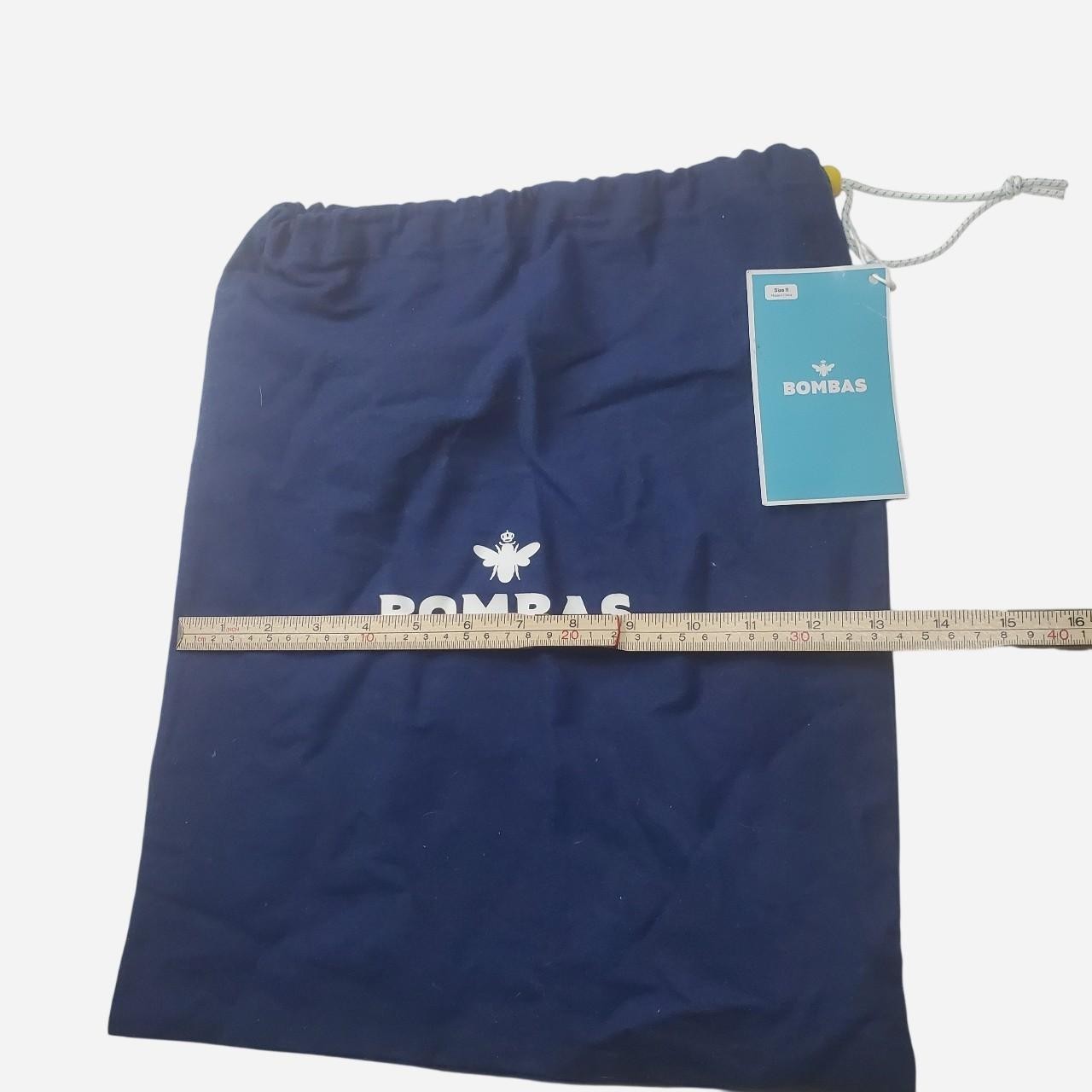 Bombas Dust Bag Only One Size Navy Blue Drawstring With Tag Travel Summer