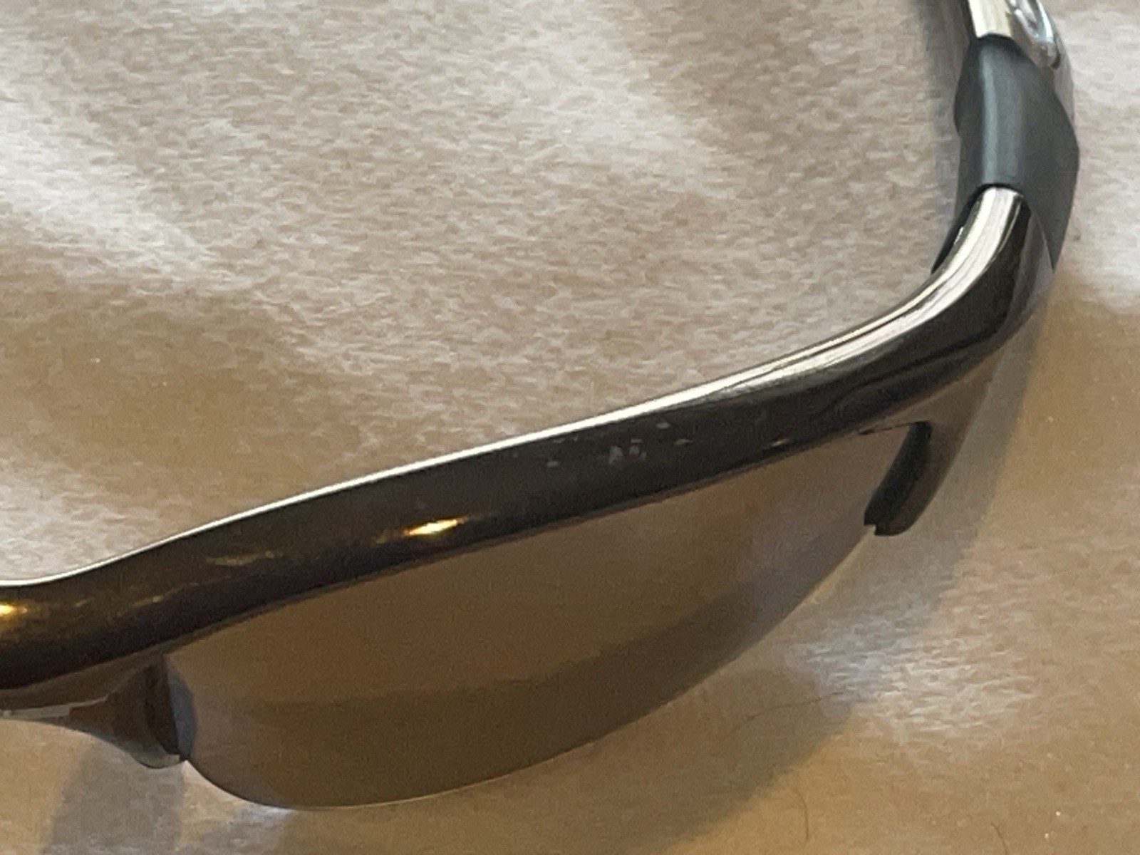 OAKLEY HALF JACKET 1.0 Black Chrome, Titanium Lens