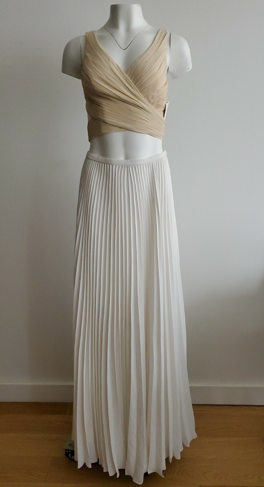Ralph Lauren Purple Label Pleated Women’s Long Maxi Skirt Flare $2.500 NEW XS 2