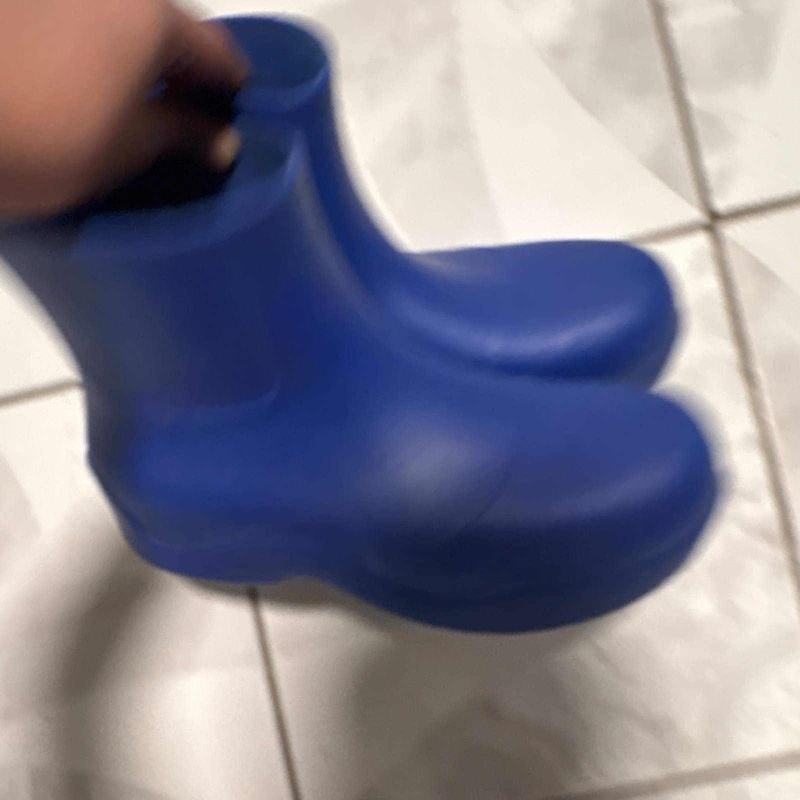 Bottega Veneta Puddle Boots Blue Size 44