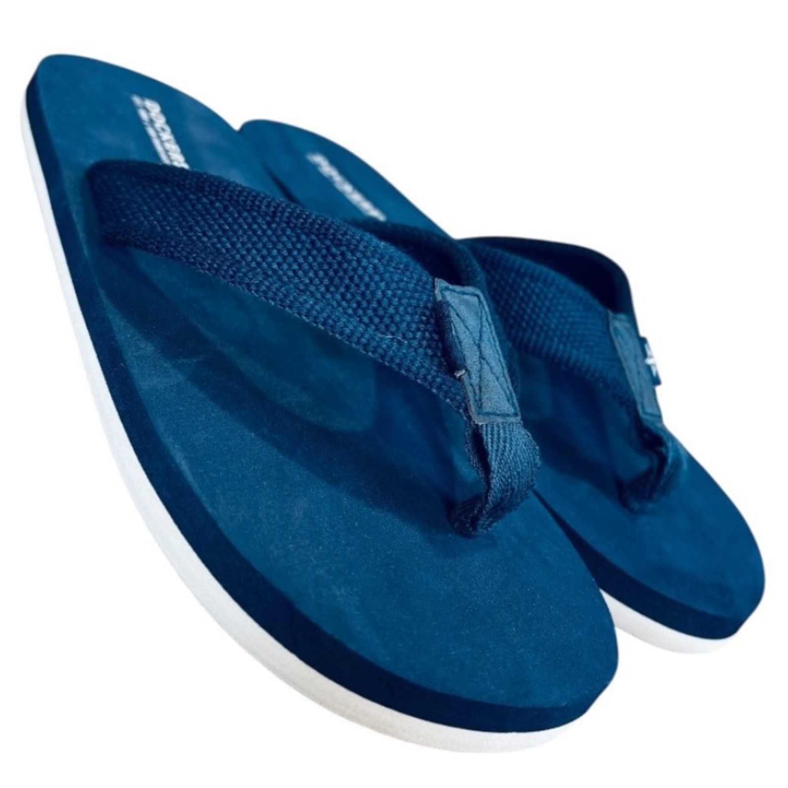 Dockers Unisex Blue Flip-Flops with EVA Upper & Durable Rubber Sole Flip Flops