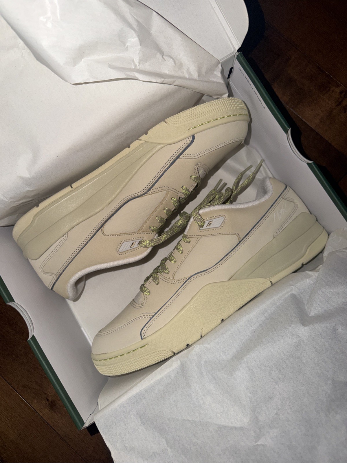 Jordan Flight Court Phantom Desert Khaki Size 11.5 Men (HF3255-203)