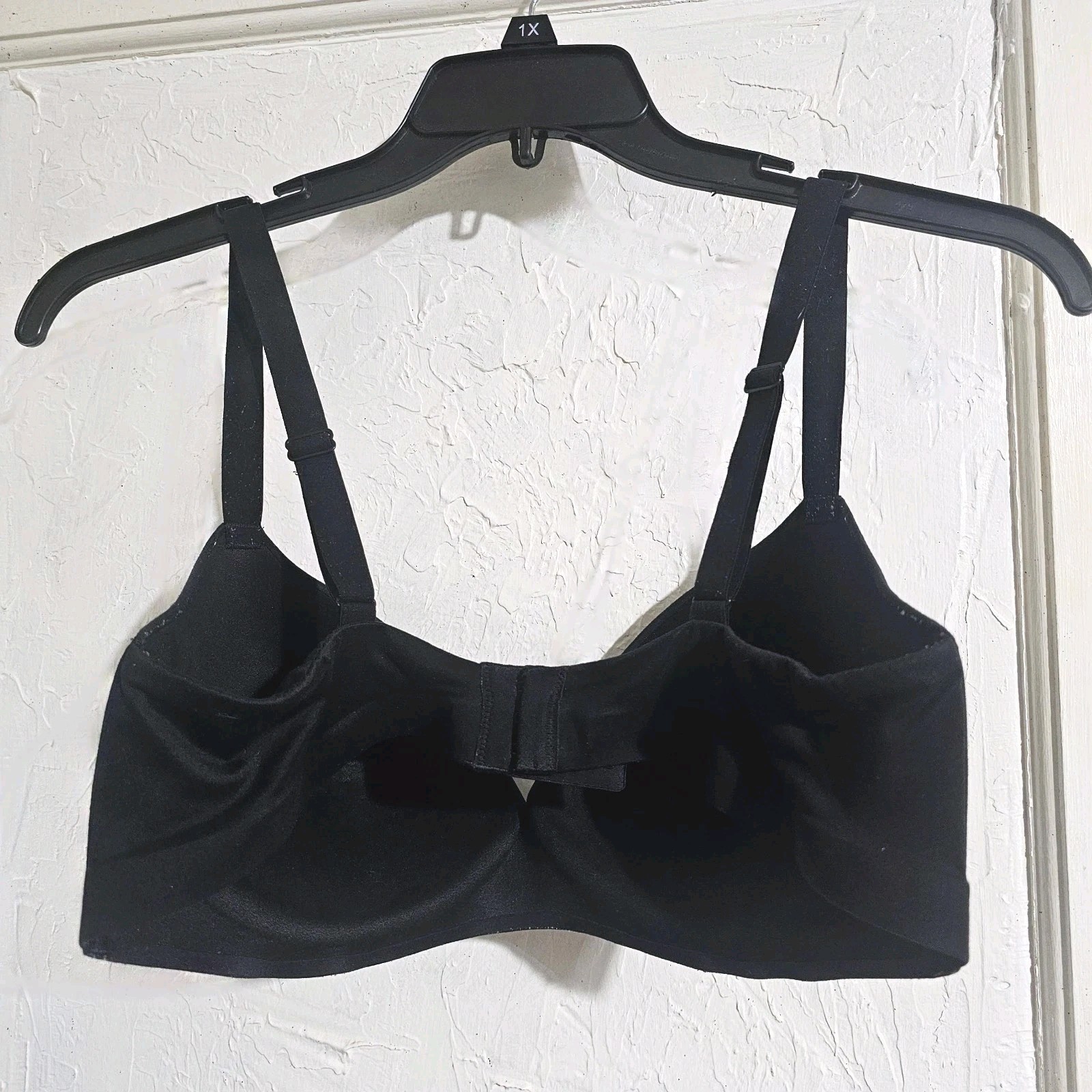 Soma Enbliss Lifting Demi Coverage Black Lightly Padded Molded Underwire Bra 40D