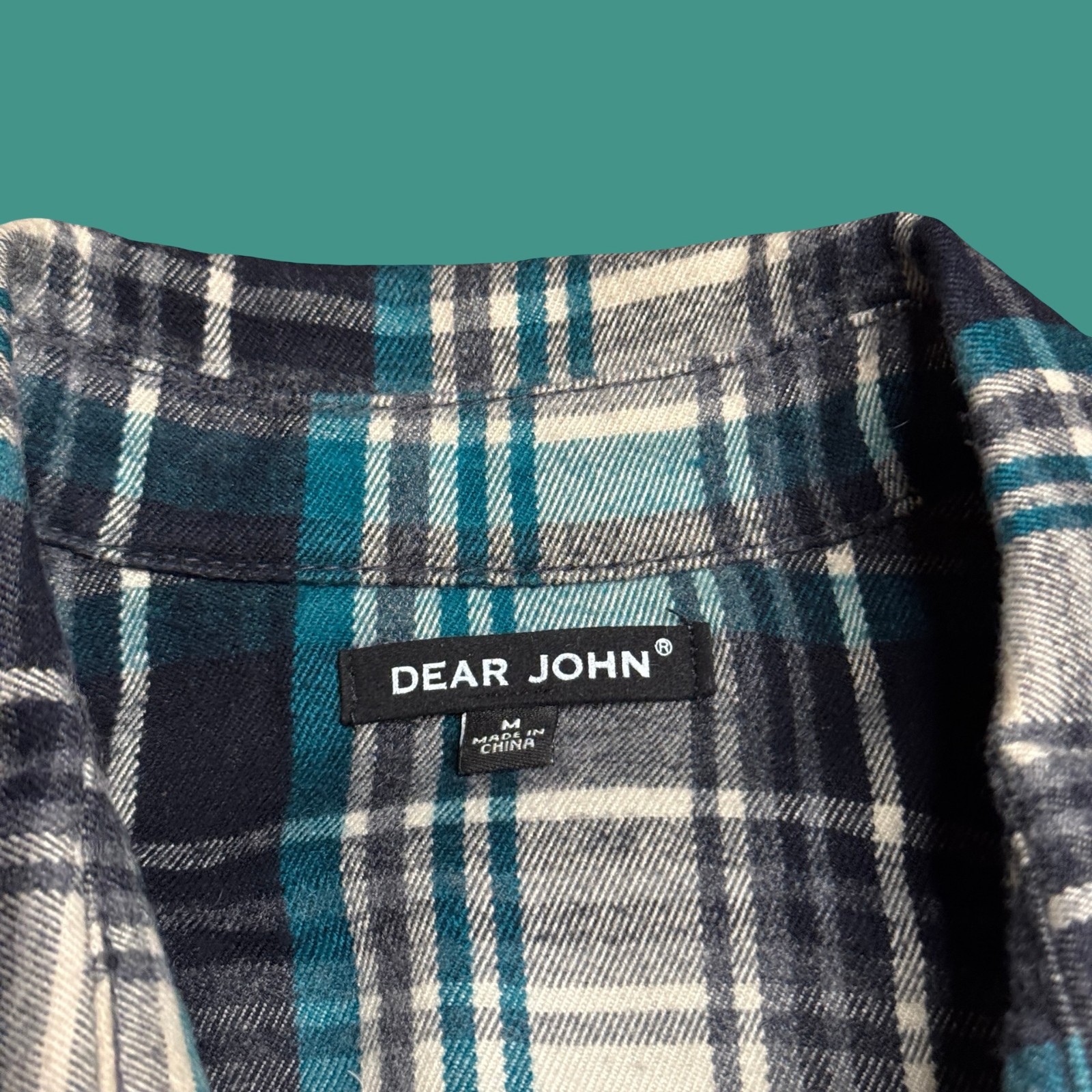 Dear John Womens Flannel Shirt Medium Plaid Pearl Snap Western Anthropologie