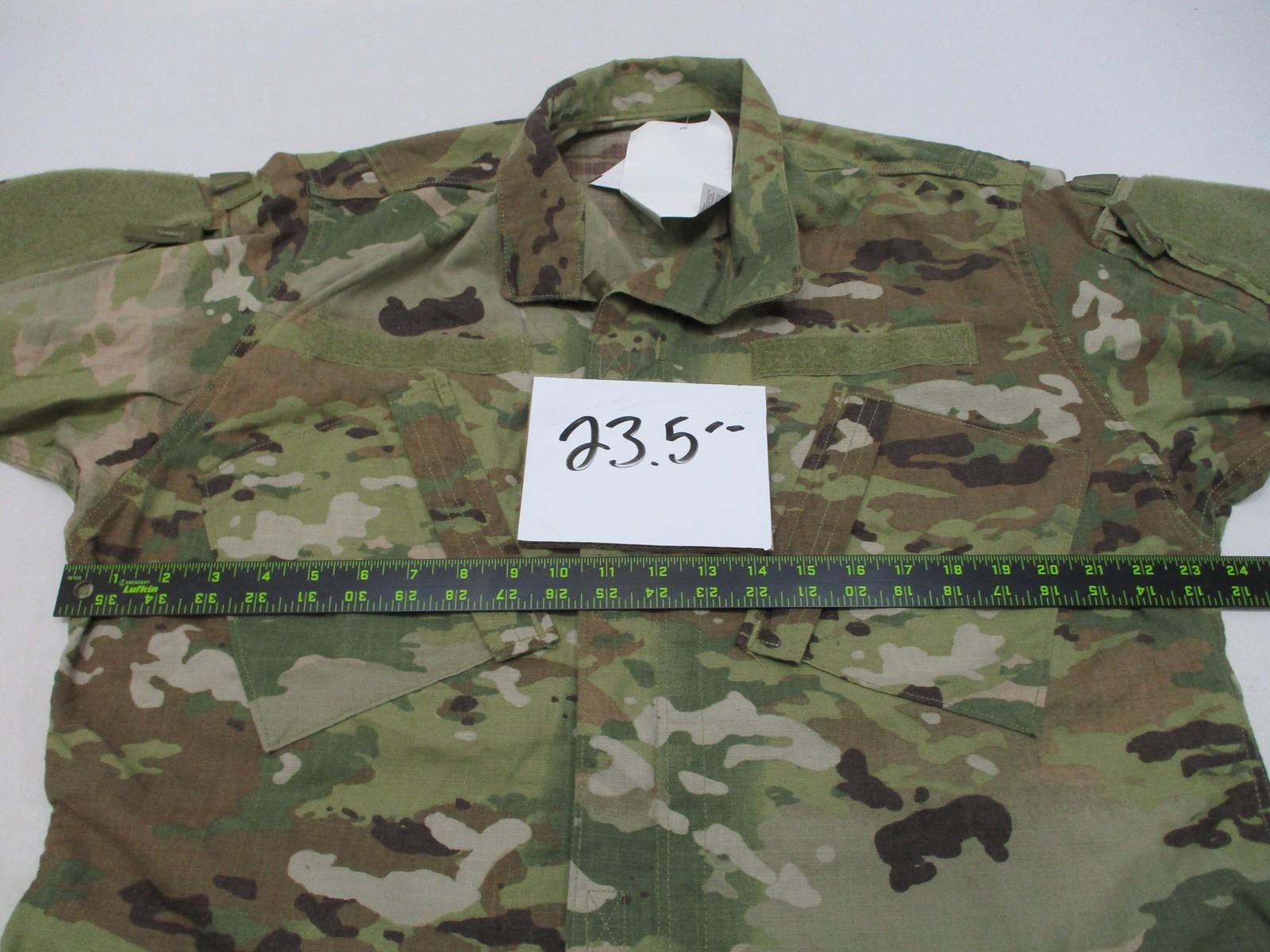 New US Army Combat Uniform ACU Flame Resistant Coat Medium Regular MultiCam