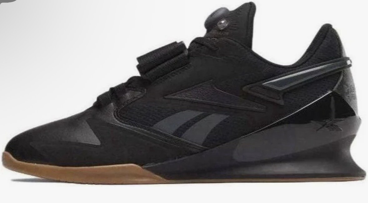 Reebok Legacy Lifter 3 Black Gum The Pump – Size 11 (Used 5 Times)