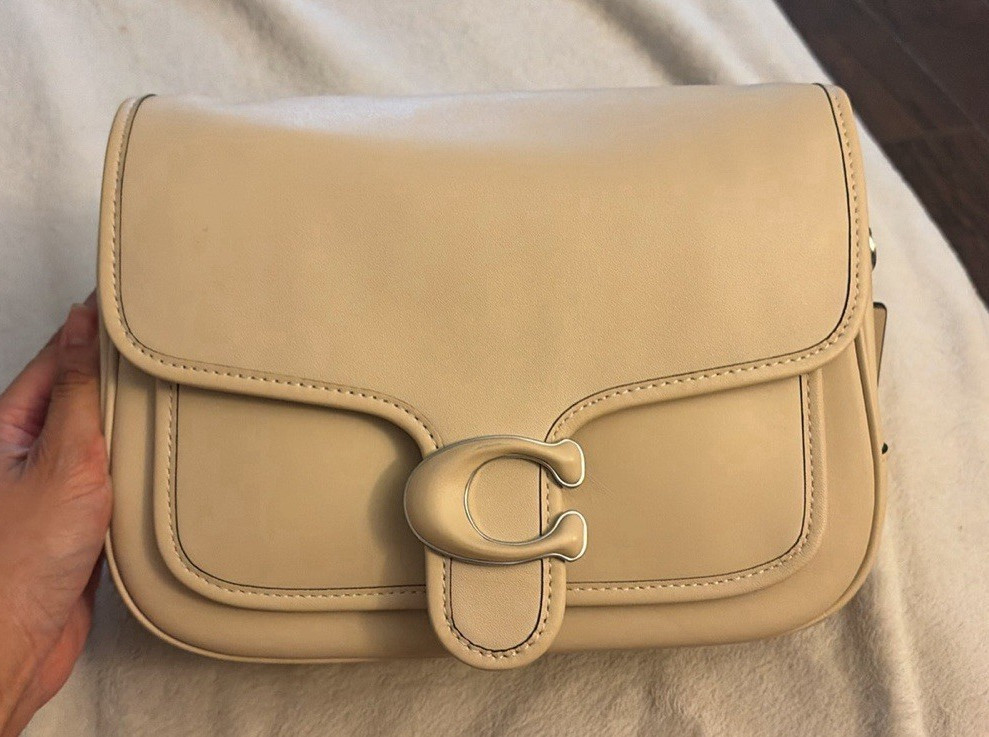 Coach Tabby Ivory medium messenger bag