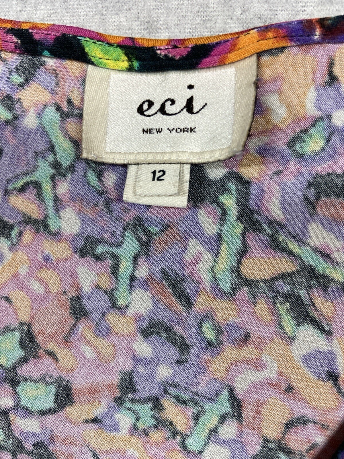 Eci New York Dress Womens Large Pink Casual Party Cocktail Coastal Work Boho