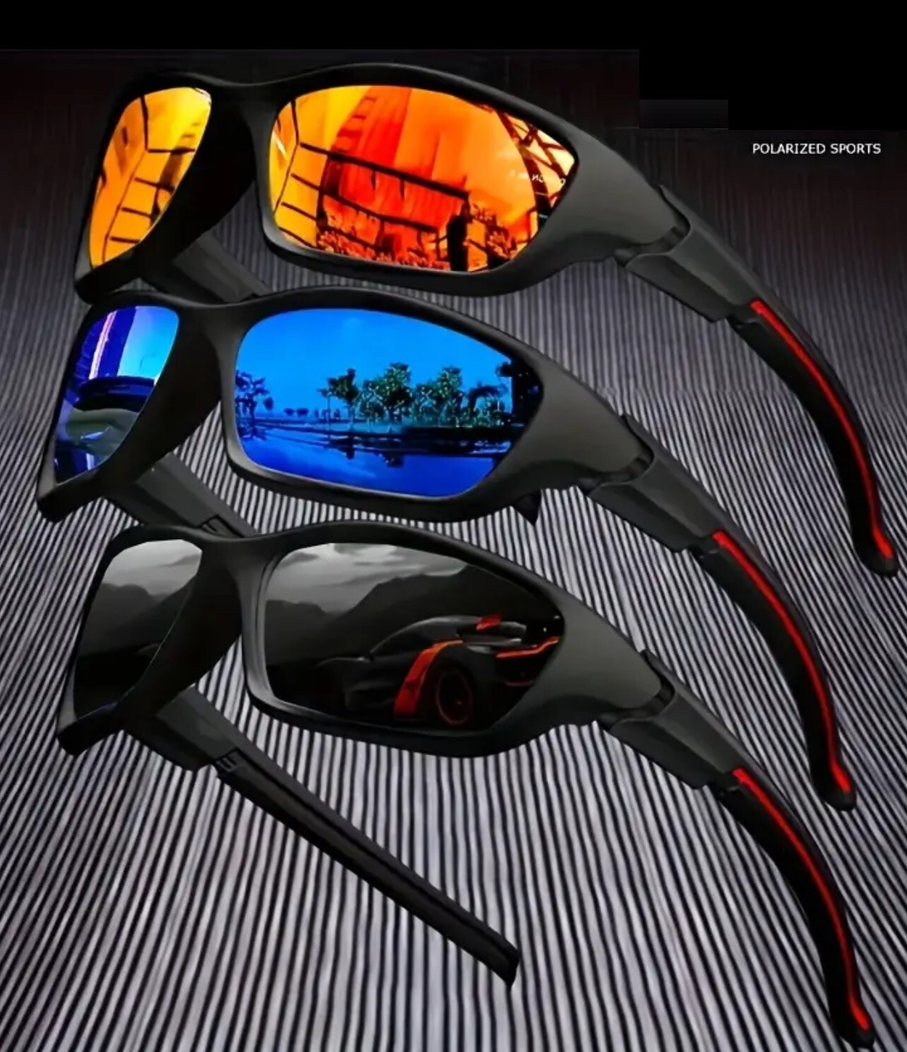 Terminator Polarized Outdoor Sunglasses for Adults Sporty Cycling Performance