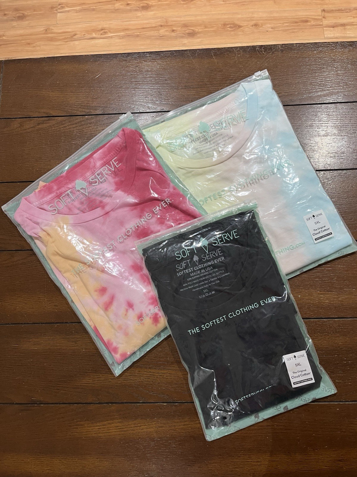 Soft Serve Clothing Women’s Short Sleeve Tees 5XL Softest Clothing Ever Lot 3