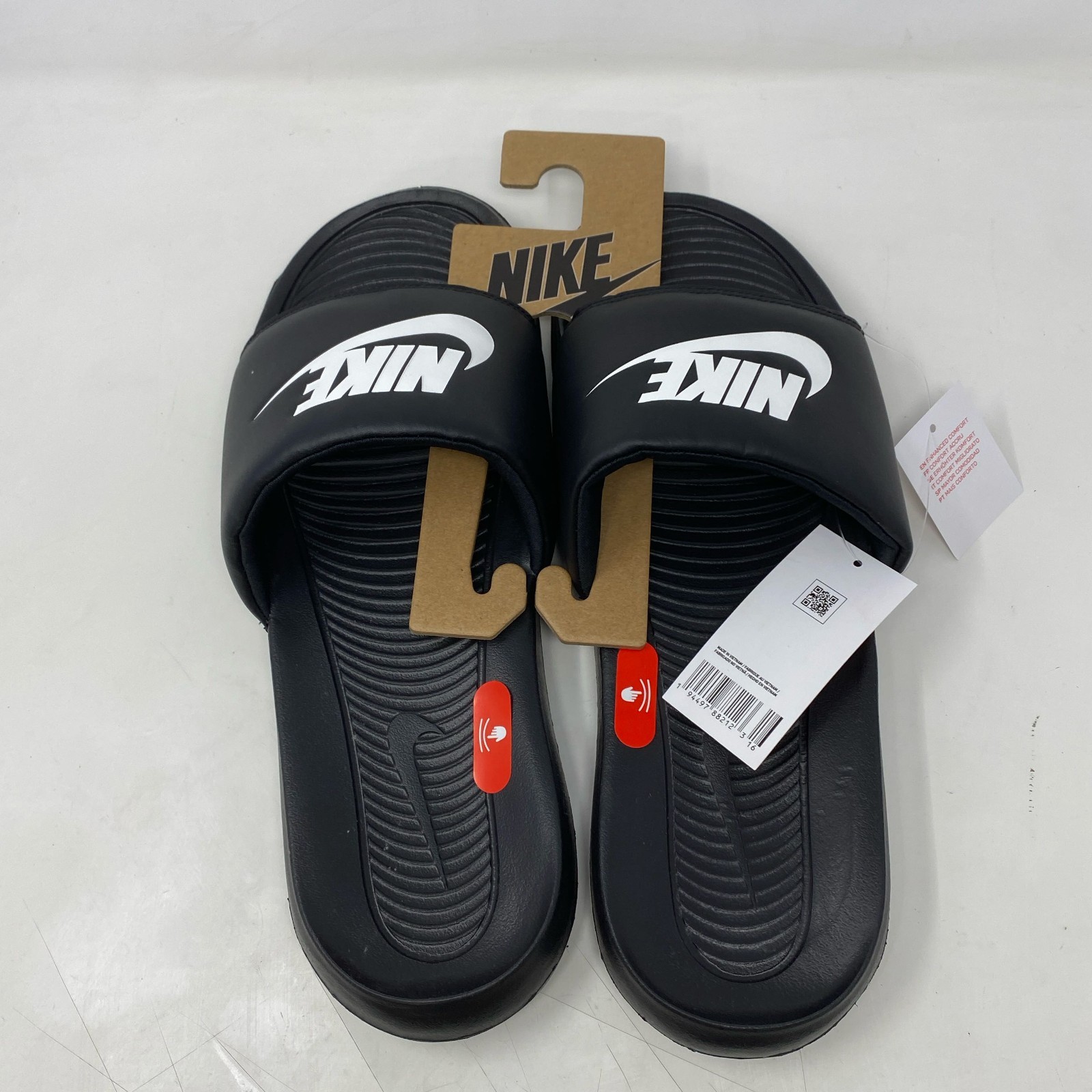 Nike Victori One Slides Black/White Men’s 13 CN9675-002