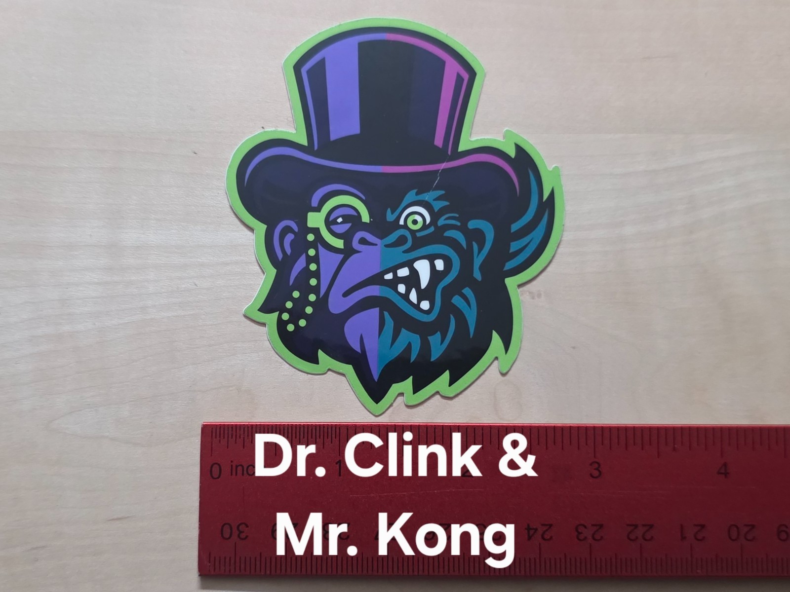 The Clink Room Stickers – Rare – Limited Edition – Kong Sticker – Your Choice