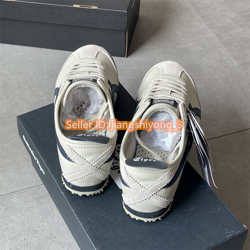2026 Onitsuka Tiger MEXICO 66 DL408-1659 1183C102-200 Birch Navy Blue