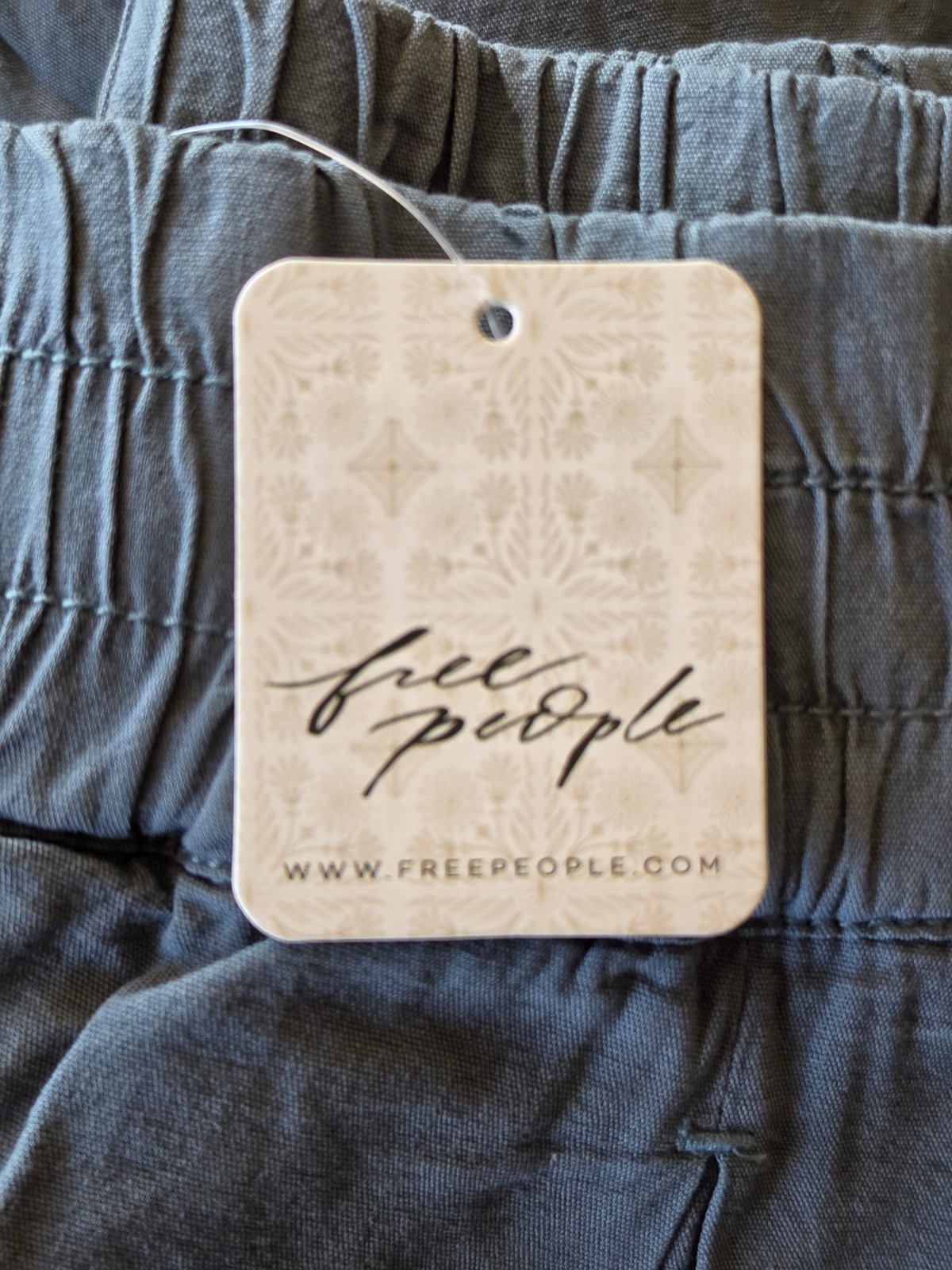 Free People Moonflower Pull-On Balloon Pants Womens Steel Grey XL NWT $98