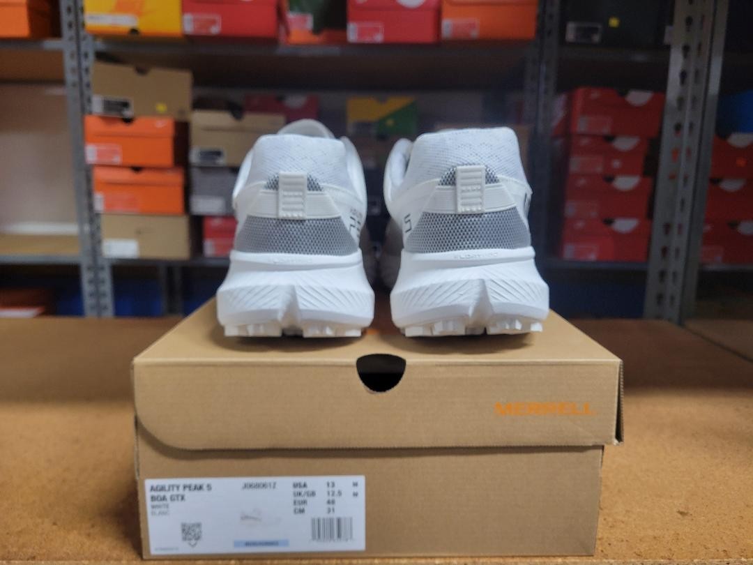 Merrell Agility Peak 5 BOA GTX Men Shoes J068061Z White Size 13