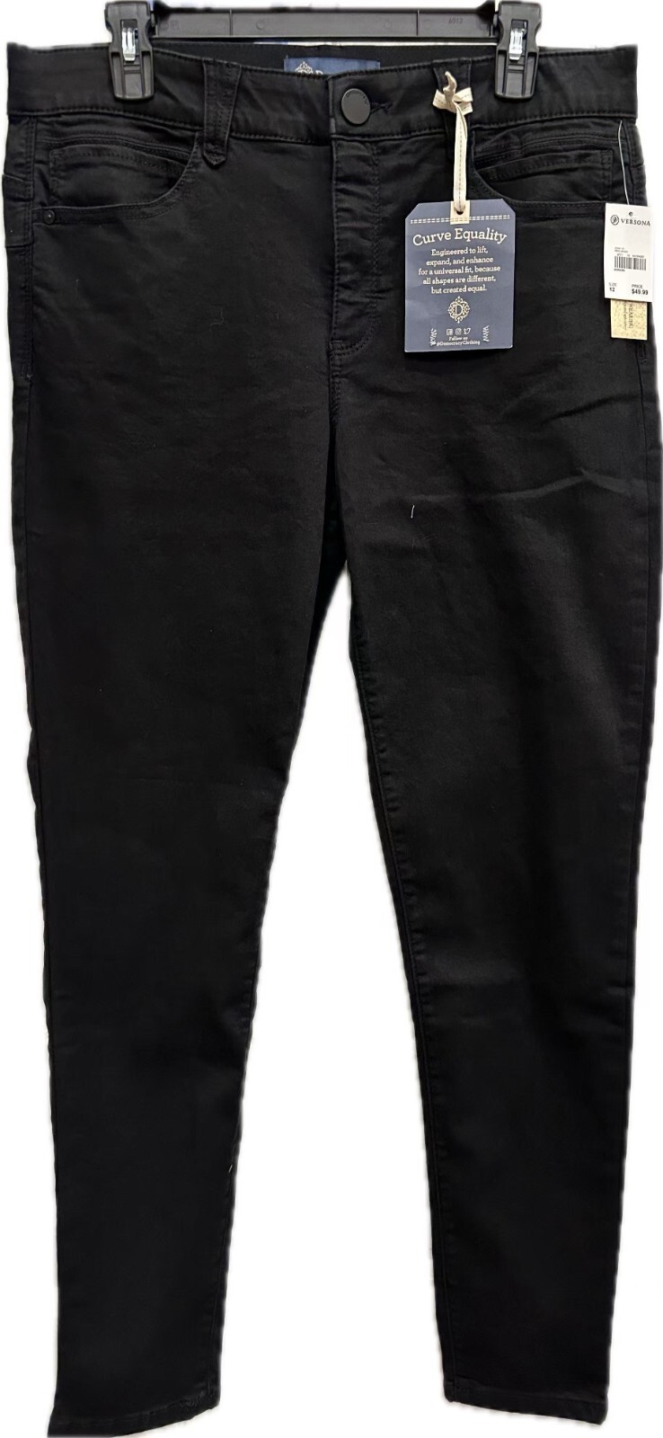Stretch Black Denim “Ab”solution Booty Lift Jegging
