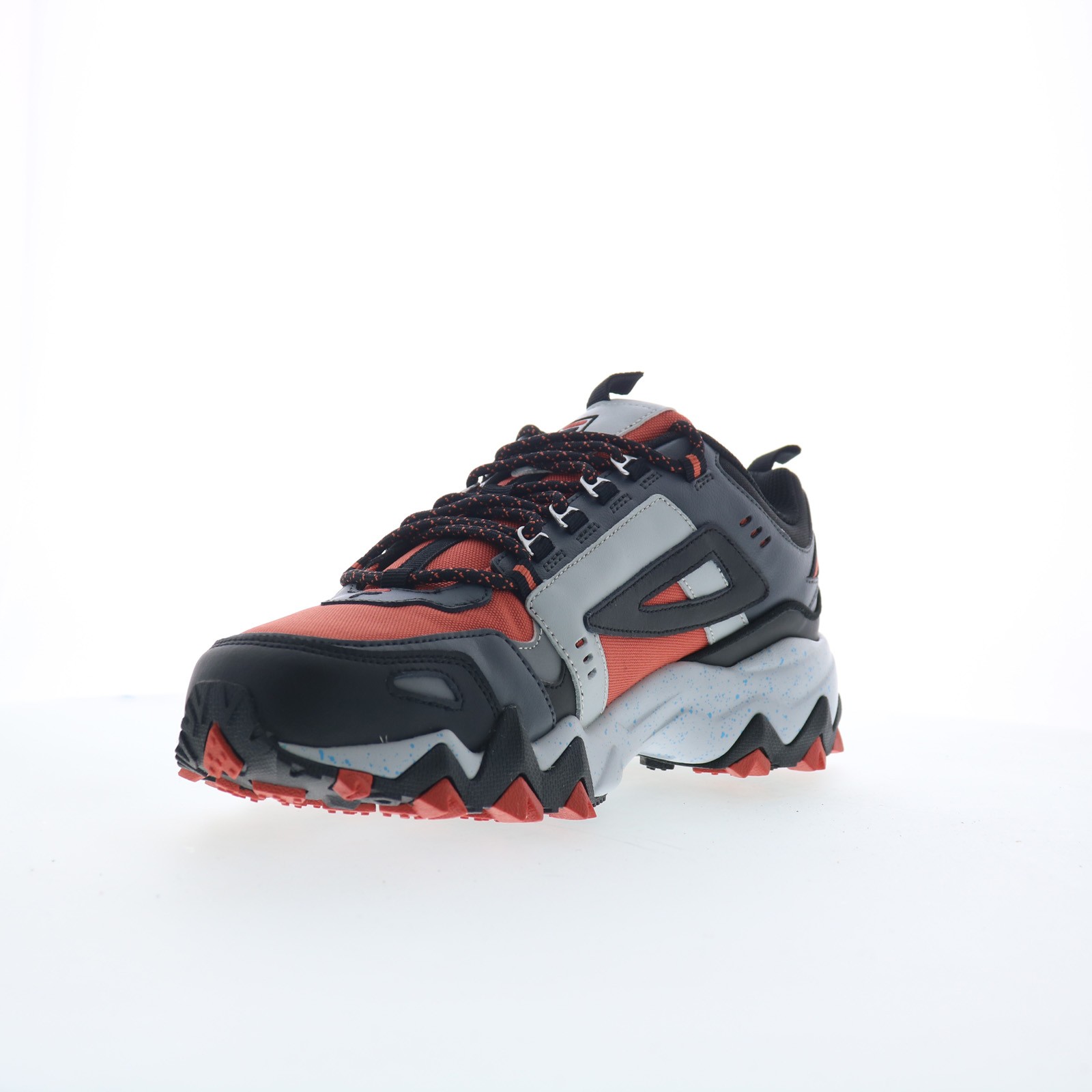 Fila Oakmont TR 1JM01565-603 Mens Orange Leather Athletic Hiking Shoes 12