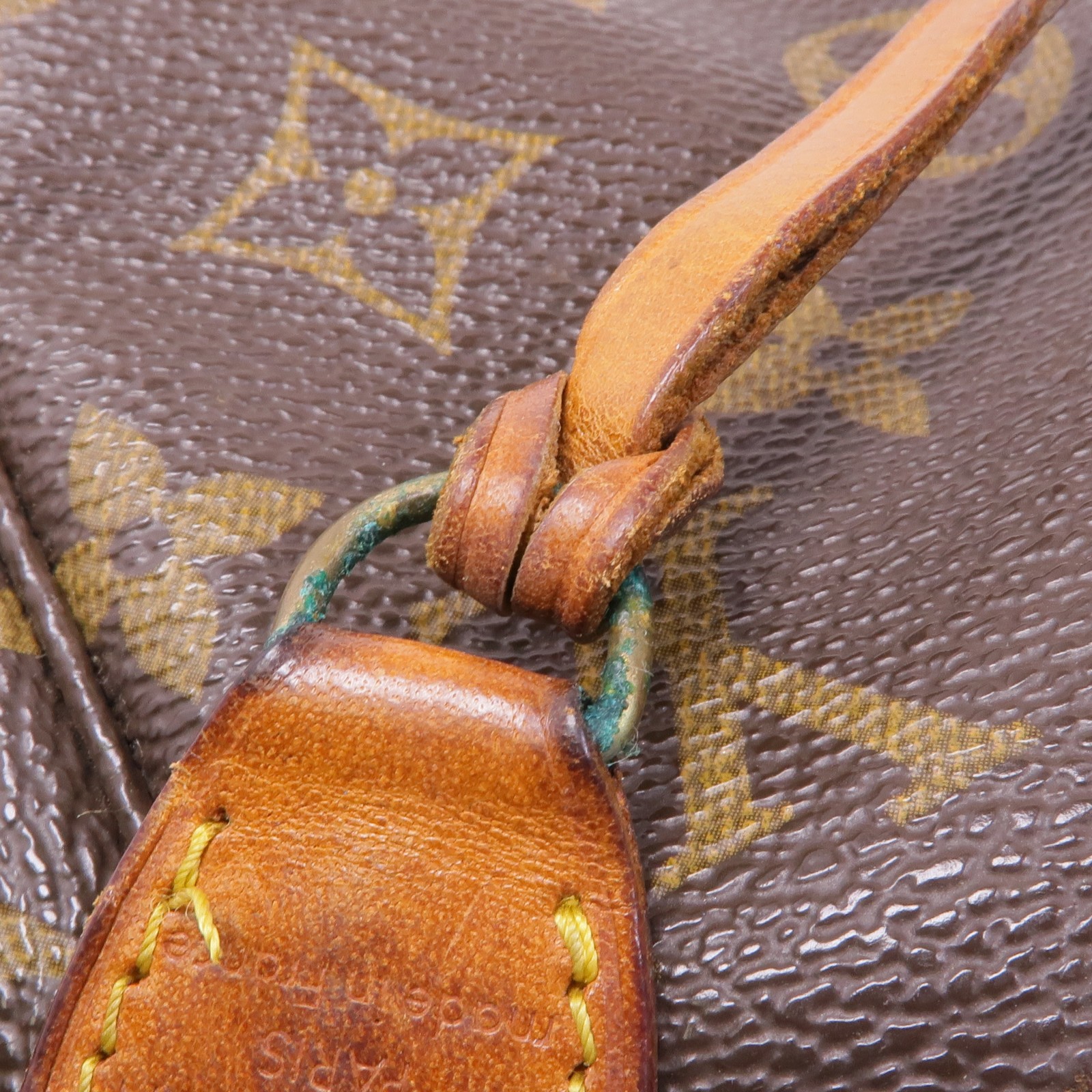 LOUIS VUITTON LV GHW Pochette Accessoires Pouch Handbag M51980 Monogram Brown