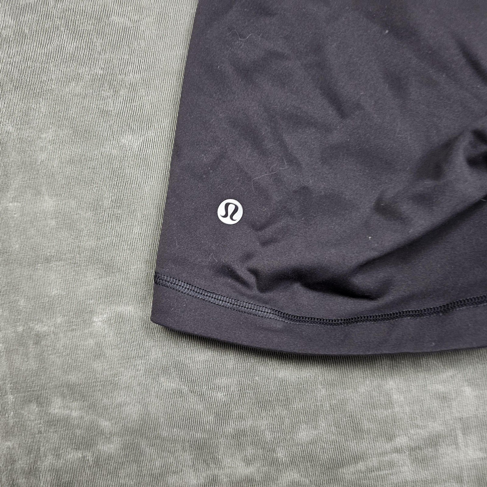 Lululemon Align Shorts Womens 6 Black High Rise Biker 6in Yoga Athletic Gym