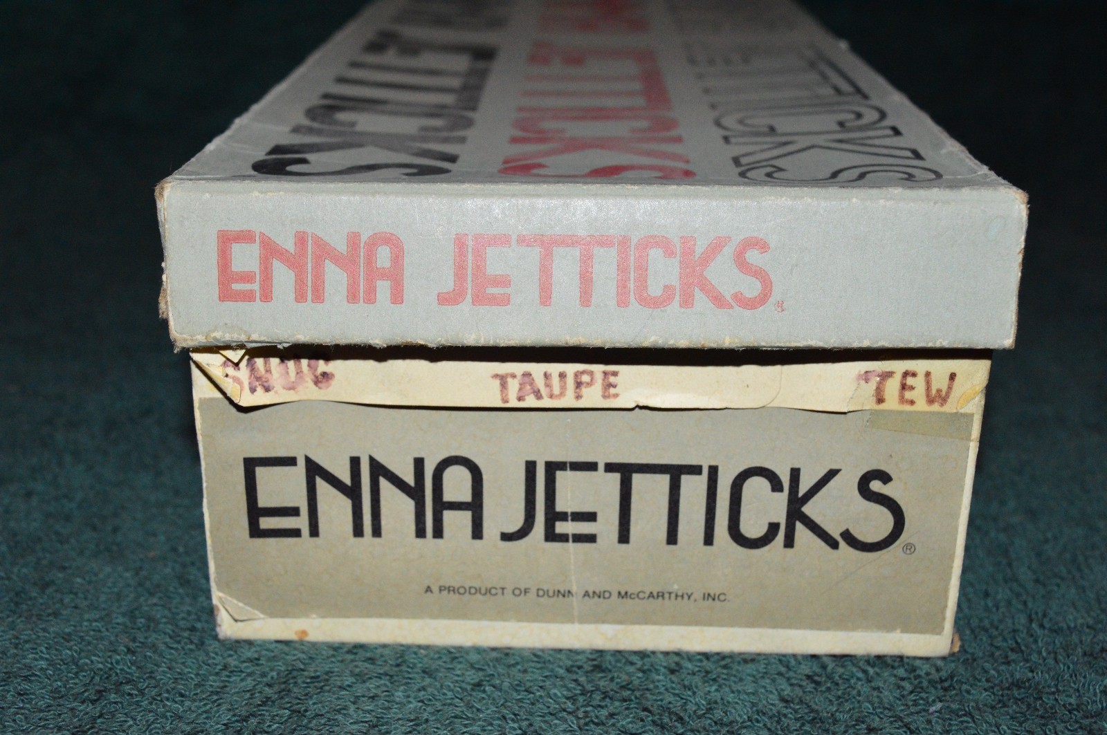NIB ENNA JETTICKS Taupe Snug Orthopedic Occupational Heels Size 7 EW