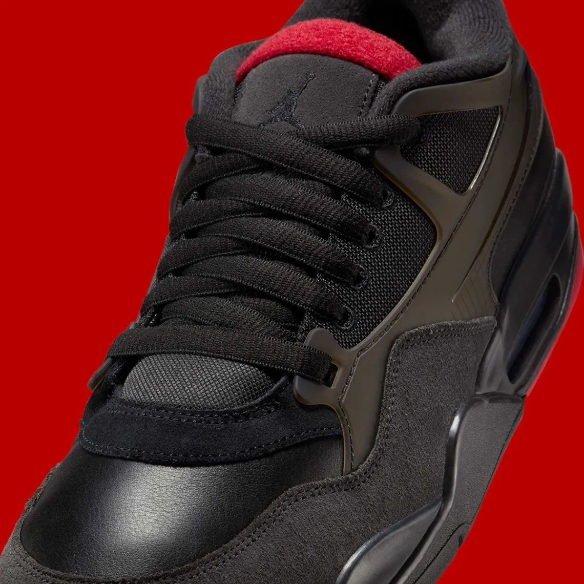 Nike Air Jordan 4 RM RetroBred Black Red FQ7939-060 Men’s Lifestyle Sneakers NEW