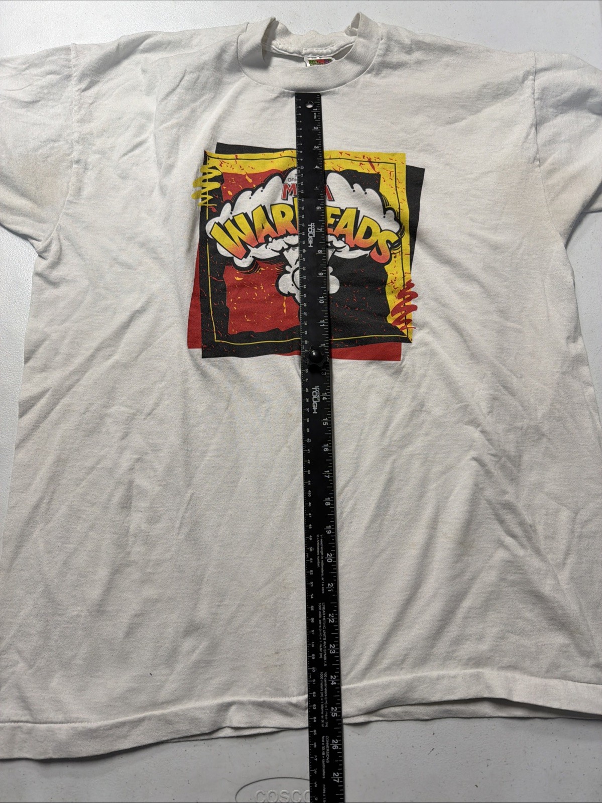 Vintage 1990s The Original MEGA WARHEADS Candy MEGA Graphic T-Shirt Size XL