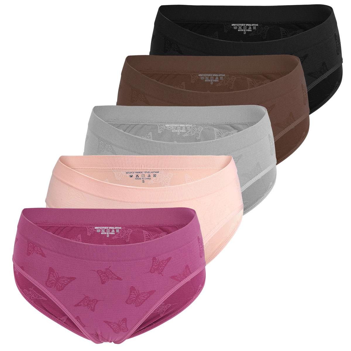 Womens Menstrual Period Leak-Proof Briefs Cotton Panties Knickers Underwear 1-5X