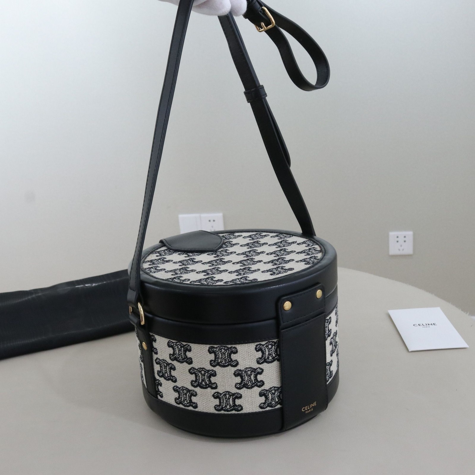 Celine Pre-Owned Authentic Box Clutch 17*12*17cm Free Tracked Shipping