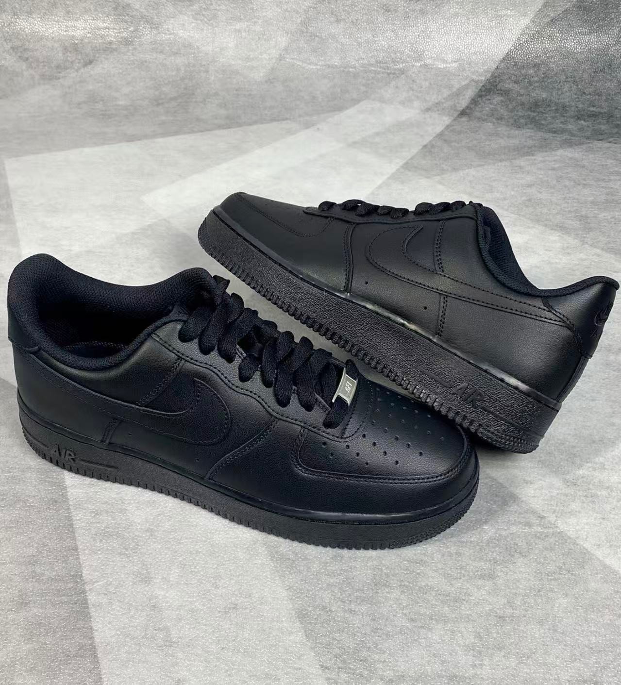 Nike Air Force 1 07 Triple Black/Brown Low Top Men’s sneakers Shoes US Size 7-12